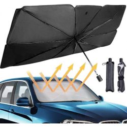 PARASOLAR PLIABIL TIP UMBRELA PENTRU PARBRIZUL MASINII