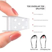 Distanțiere din silicon pentru degetele de la picioare