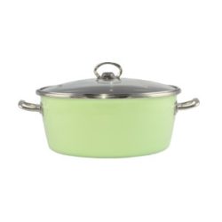 Perfect Home elite oala + capac sticla 26 cm, verde