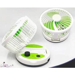 VENTILATOR DE MASA REINCARCABIL, CU LUMINA LED