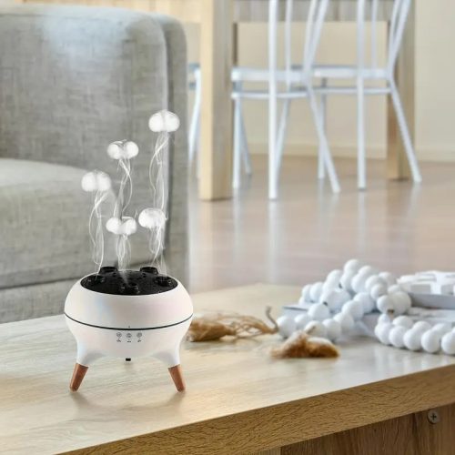 Difuzor/Vaporizator de aromă de meduze cu lumină LED care își schimbă culoarea