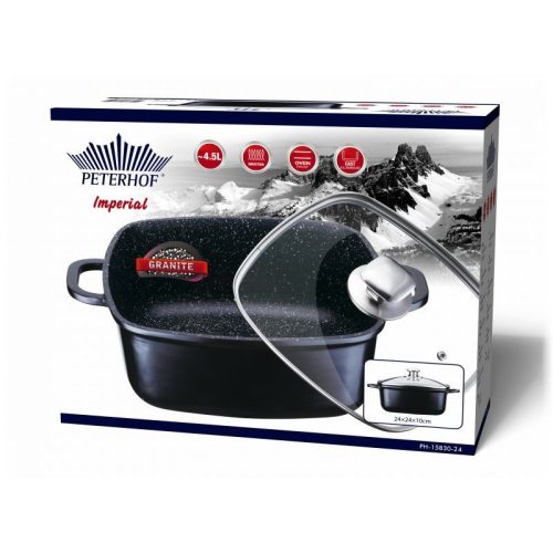 Tavă adâncă de copt Peterhof, acoperită cu marmură