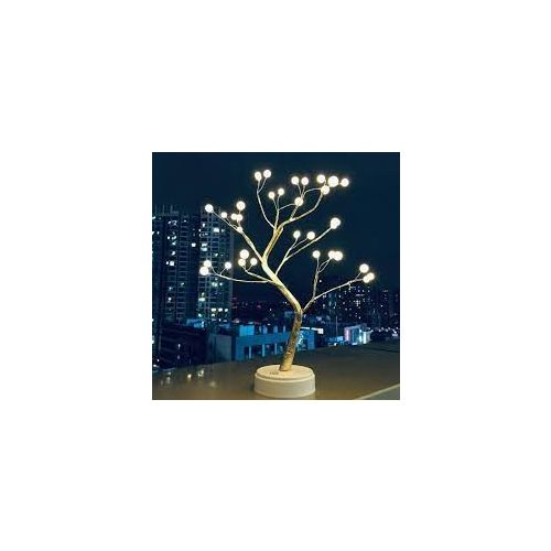 Arborele Bonsai LED funcționează atât de la baterie, cât și de la USB. Iluminare excelentă de decor de noapte.